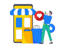 پیش‌نمایش فایل man-reviewed-the-online-store-10745137 از پک امتیازها و بازخوردها