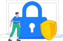 پیش‌نمایش فایل boy-is-looking-at-screen-for-security-10745089 از پک امنیت سایبری