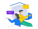 پیش‌نمایش فایل email-protection-10745080 از پک امنیت سایبری