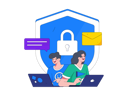 پیش‌نمایش فایل people-analysing-cyber-security-10745091 از پک امنیت سایبری