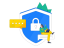 پیش‌نمایش فایل woman-analysing-data-security-10745067 از پک امنیت سایبری