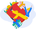 پیش‌نمایش فایل girl-with-chinese-gift-envelope-10745279 از پک کیف پول
