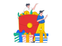 پیش‌نمایش فایل people-with-gift-envelope-10745297 از پک کیف پول