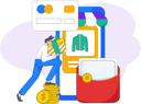 پیش‌نمایش فایل boy-doing-card-payment-10744741 از پک تجارت الکترونیک