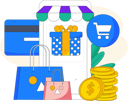 پیش‌نمایش فایل online-shopping-app-10744733 از پک تجارت الکترونیک
