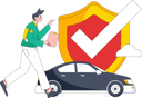 پیش‌نمایش فایل man-taking-car-insurance-10744604 از پک بیمه خودرو