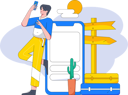 پیش‌نمایش فایل boy-finding-location-using-mobile-10744583 از پک سفر