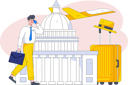 پیش‌نمایش فایل businessman-on-business-trip-10744574 از پک سفر