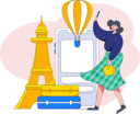 پیش‌نمایش فایل girl-finding-location-using-mobile-10744585 از پک سفر