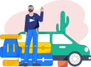 پیش‌نمایش فایل man-waiting-for-taxi-10744571 از پک سفر