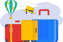 پیش‌نمایش فایل travel-bags-10744581 از پک سفر