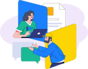 پیش‌نمایش فایل employee-is-doing-customer-care-support-11212294 از پک همکاری تجاری