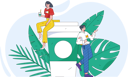 پیش‌نمایش فایل employees-are-enjoying-coffee-break-11212287 از پک همکاری تجاری