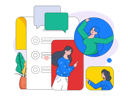 پیش‌نمایش فایل people-are-doing-online-communication-11212283 از پک همکاری تجاری