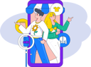 پیش‌نمایش فایل couple-is-recording-podcast-11212654 از پک پخش زنده