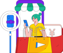 پیش‌نمایش فایل woman-is-doing-online-shopping-11212643 از پک پخش زنده
