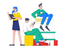 پیش‌نمایش فایل students-are-preparing-for-exam-from-online-videos-11212781 از پک خواندن و یادگیری