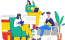 پیش‌نمایش فایل students-are-reading-books-together-11212782 از پک خواندن و یادگیری