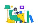پیش‌نمایش فایل woman-is-reading-book-11212754 از پک خواندن و یادگیری
