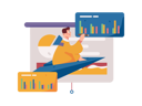 پیش‌نمایش فایل man-working-on-business-analysis-11325351 از پک کسب و کار