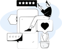 پیش‌نمایش فایل businessman-reviews-at-social-media-feedback-11329588 از پک رتبه بندی