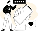پیش‌نمایش فایل businessman-reviews-user-satisfaction-11329592 از پک رتبه بندی