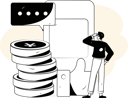 پیش‌نمایش فایل businessman-reviews-yen-reward-11329593 از پک رتبه بندی