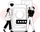پیش‌نمایش فایل man-gives-satisfied-review-11329600 از پک رتبه بندی