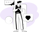 پیش‌نمایش فایل man-is-watching-social-media-11329585 از پک رتبه بندی