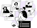 پیش‌نمایش فایل businessman-is-finding-new-employee-for-vacant-seat-11329578 از پک استخدام