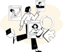 پیش‌نمایش فایل businesswoman-recruits-new-employees-11329572 از پک استخدام