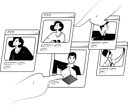 پیش‌نمایش فایل online-employee-search-11329567 از پک استخدام