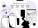 پیش‌نمایش فایل man-searches-for-online-store-11329504 از پک پرداخت