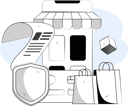 پیش‌نمایش فایل online-shopping-bill-payment-11329499 از پک پرداخت