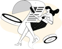 پیش‌نمایش فایل woman-views-at-shopping-invoice-11329502 از پک پرداخت