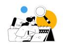 پیش‌نمایش فایل girl-doing-schedule-research-11325610 از پک فعالیت افراد