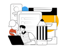 پیش‌نمایش فایل male-employee-talking-about-business-plan-11325647 از پک فعالیت افراد