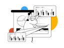 پیش‌نمایش فایل man-working-on-business-analysis-11325628 از پک فعالیت افراد