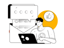 پیش‌نمایش فایل man-working-on-laptop-and-checking-mail-11325609 از پک فعالیت افراد