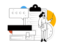 پیش‌نمایش فایل young-girl-giving-business-presentation-11325650 از پک فعالیت افراد