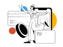 پیش‌نمایش فایل girl-doing-mobile-payment-11329088 از پک پرداخت با کارت