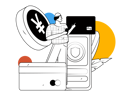 پیش‌نمایش فایل man-doing-mobile-payment-11329075 از پک پرداخت با کارت