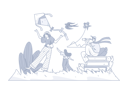 پیش‌نمایش فایل children-enjoying-spring-11419880 از پک بهار