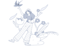 پیش‌نمایش فایل girl-dancing-in-park-11419891 از پک بهار