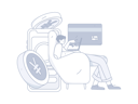 پیش‌نمایش فایل man-doing-online-payment-11419962 از پک پرداخت