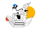 پیش‌نمایش فایل boy-sitting-on-books-and-searching-11329126 از پک فعالیت تفریحی