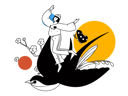 پیش‌نمایش فایل girl-enjoying-with-bird-11329140 از پک فعالیت تفریحی