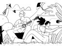پیش‌نمایش فایل man-playing-guitar-11329127 از پک فعالیت تفریحی