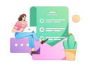 پیش‌نمایش فایل employee-fills-in-details-of-client-11453635 از پک فرم نظرسنجی