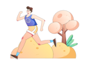 پیش‌نمایش فایل athlete-runs-for-competition-11453550 از پک دیر رسیدن به محل کار